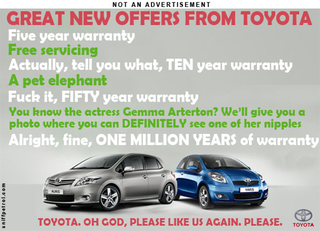 Illustration for article titled I Desperately Want These Hilarious Fake Car Ads To Be Real